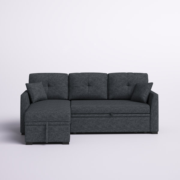 Tandom dark deals grey sleeper sofa